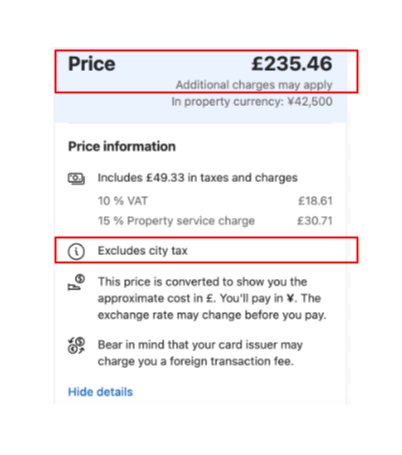 Conditional Charges